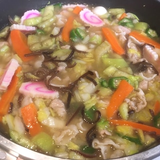 具だくさん中華丼